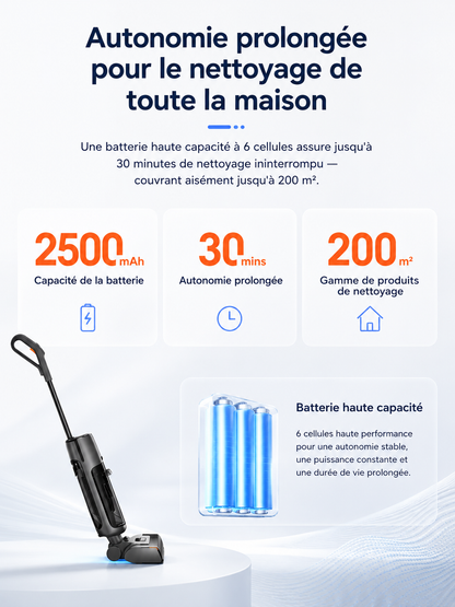 Aspirateur laveur Vitralya