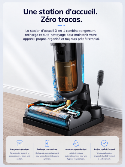 Aspirateur laveur Vitralya